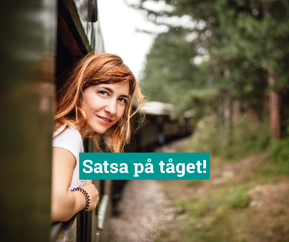 Påverka regeringen att satsa på tåget – skriv på namnlistan!