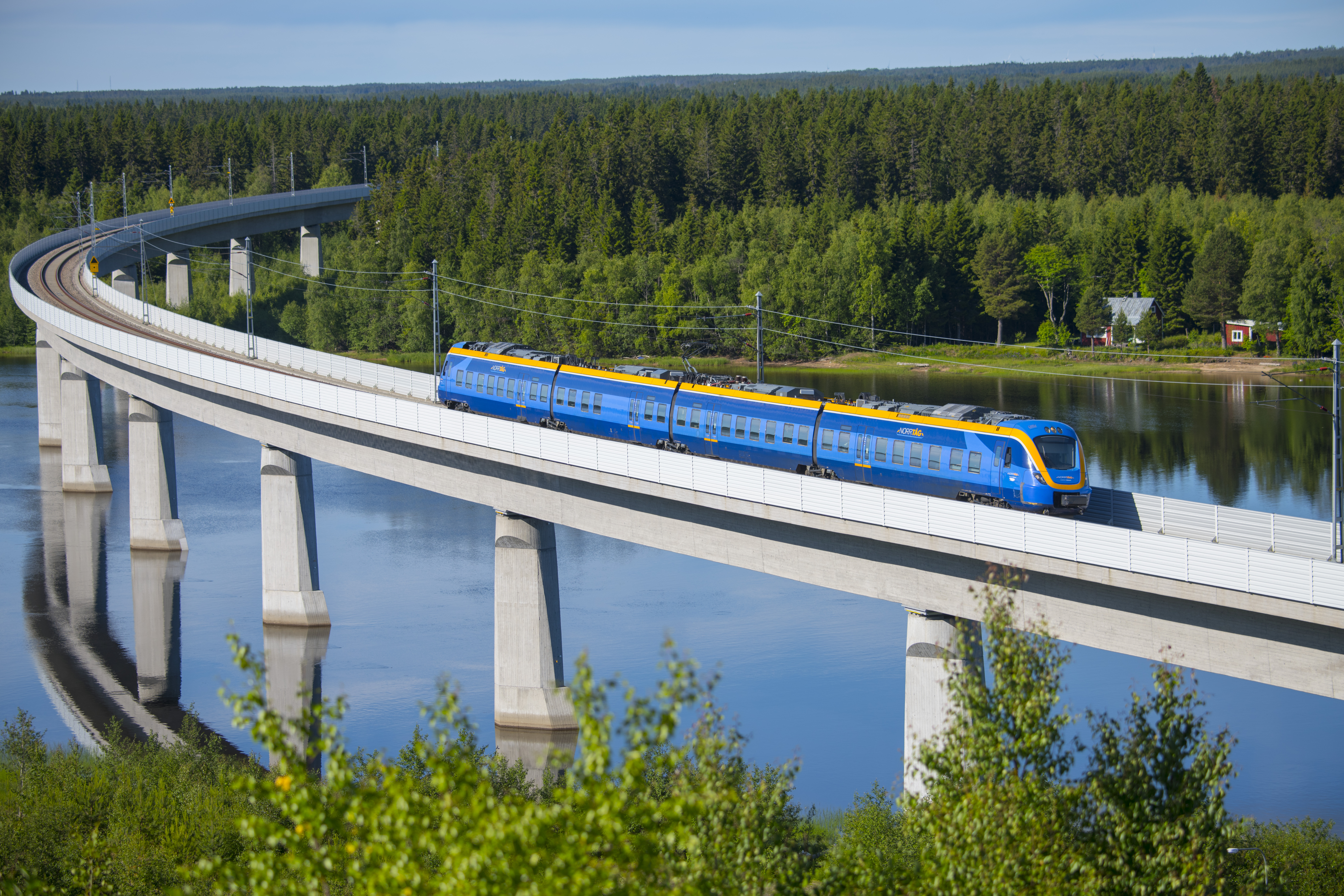 Tågsemestra i norra Sverige med Norrtåg